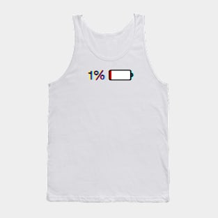 1% / one per cent Of energy Tank Top